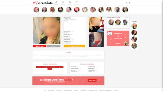 Mysecretdate Sexdate Profiel